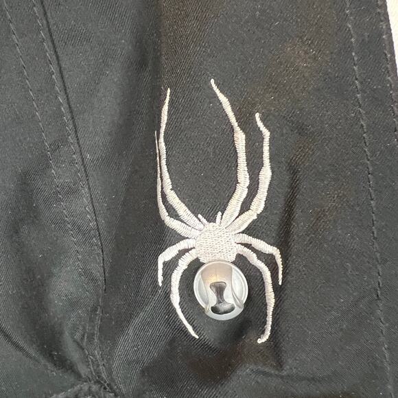 Spyder Black and White Ski Jacket - Picture 6 of 10